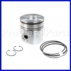 Piston wRetainer & Rings 1.00MM Cummins Engine 4B 3.9 4BT 3.9 4BTA 3.9 2 ValveswRetainer & Rings ST CUMMINS ENGINE 4B3.9 – 2 VALVES