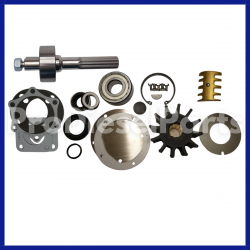 Sea Raw Water Pump Rebuild Kit With  Shaft Detroit Diesel Engine 6 71 Turbo 6V71 Turbo 8V71 12V71 6V92 8V92