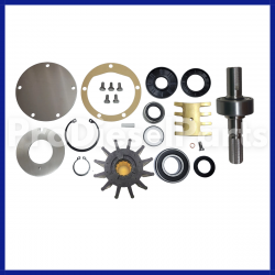 Sea Raw Water Pump Rebuild Kit with Shaft Caterpillar Engine 3208 Natural & Turbo  SHAFT SHORT
