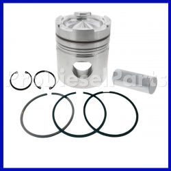 Piston wRetainer & Rings ST Cummins Engine 4B3.9 – 2 Valves (1)