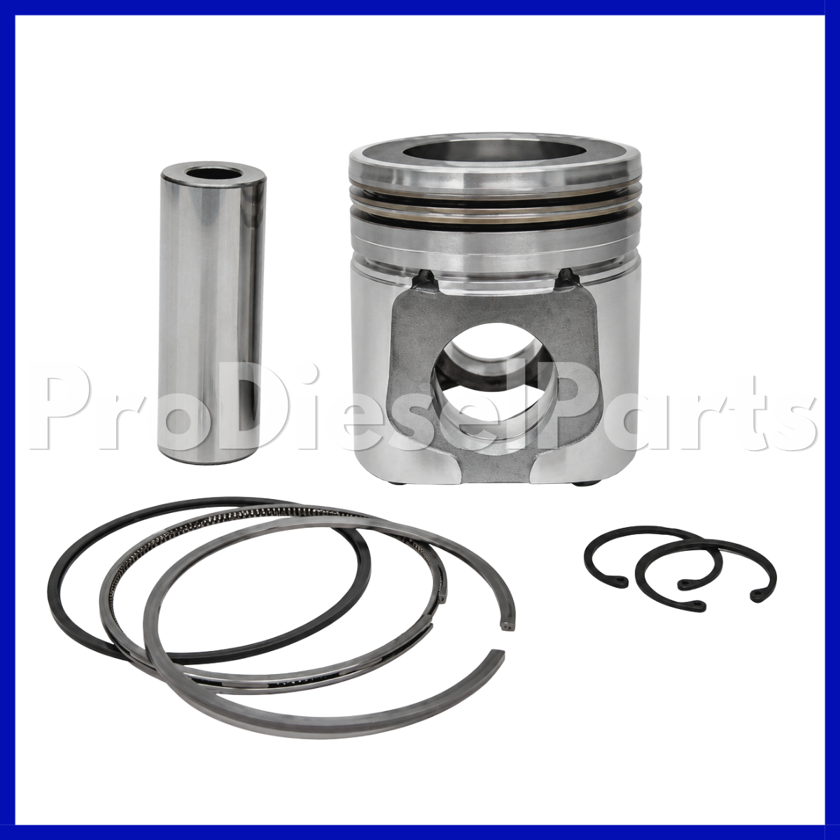 Piston wRetainer & Rings STD Cummins Engine ISC 8.3 Engine QSC 8.3 Piston wRetainer & Rings STD Cummins Engine ISC 8.3 Engine QSC 8.3